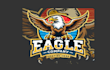 do make eagle mascot logo design with express delivery