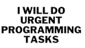 do urgent java python c javascript flask ruby on rails tasks