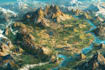 make a high quality fantasy map