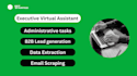 be your executive virtual assistant for administrative tasks
