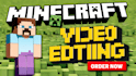 professionally edit funny and engaging minecraft videos