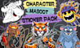 draw a cute character, unique mascot, custom sticker