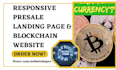 design presale dapp ico website bitcoin exchange leads crypto bep20 token funnel