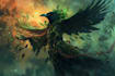 paint semi realistic fantasy art