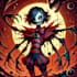 make fantasy horror villain character art