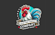 do make wonderful rooster mascot logo design with 1 day delivery