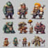 create simple game characters