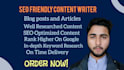 be your SEO optimized content writer