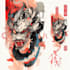 create your japanese custom tattoo design and illustration