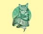 design fun hip illustration cat logo