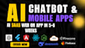 develop ai software, ai web application ai mobile app, llm ai software developer