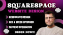 build responsive squarespace website design and redesign squarespace, SEO