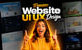 do figma website design, website UI UX design, saas web app UI UX
