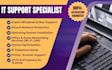 provide expert IT support for windows and mac