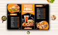 do creative restaurant menu design