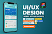 design stunning UI UX prototypes and wireframes in figma