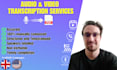 accurately transcribe your english audio or video to text