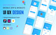design mobile app UI, website UI and dashboard UI