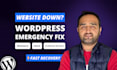 fix hacked wordpress site, remove malware, critical errors fast