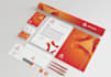 design business card and brand identity
