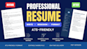 write and redesign a professional resume or CV