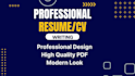write, redesign your resume and cv professionally, resume writing