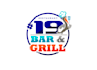 make a bar and grill logo with satisfaction guarantee