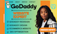 godaddy business website fix godaddy website redesign develop godaddy website