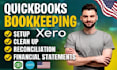do quickbooks online bookkeeping cleanup catchup and bank reconciliation