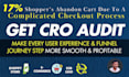 increase shopify ecommerce b2b website conversion rate by cro audit optimization