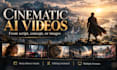 create cinematic ai videos from your script or images
