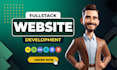 build or rebuild website development full stack developer create custom website