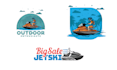 create high quality boat jets ki logo and mascot style