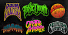 hand draw a detailed doom metal logo