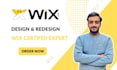 build wix website design, redesign and create wix website development