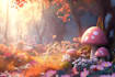 create fantasy landscape concept art