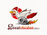 design unique boost chicken logo