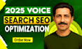 do 2025 voice search SEO optimization for any website