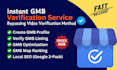 verify and optimize gmb for local SEO map ranking