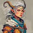 design character art and dnd character art, dnd game