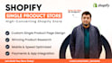 design a high converting single product shopify store