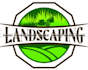 do grass trimming, lawn care, landscape logo
