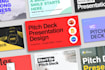 design a pitch deck presentation in powerpoint, google slides or canva