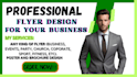 do professional graphic design, flyer, poster design
