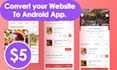 convert your website into an android app