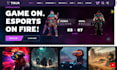 design tournament website soccer academy website esport website sport website