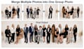 merge people in one photo, putting people together