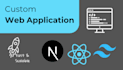 create responsive web application with react js and next js