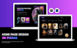 design responsive and eye catchy home page design in 24 hour