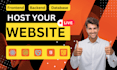 host your website and make it live
